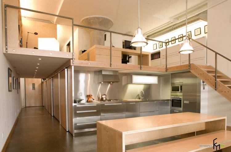 Двухэтажная кухня: 92+ идей стильного дизайна