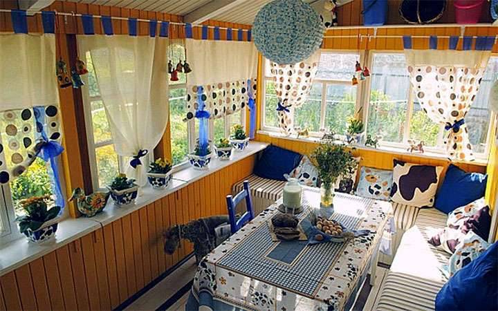 Дизайн летней кухни на даче, в частном дом