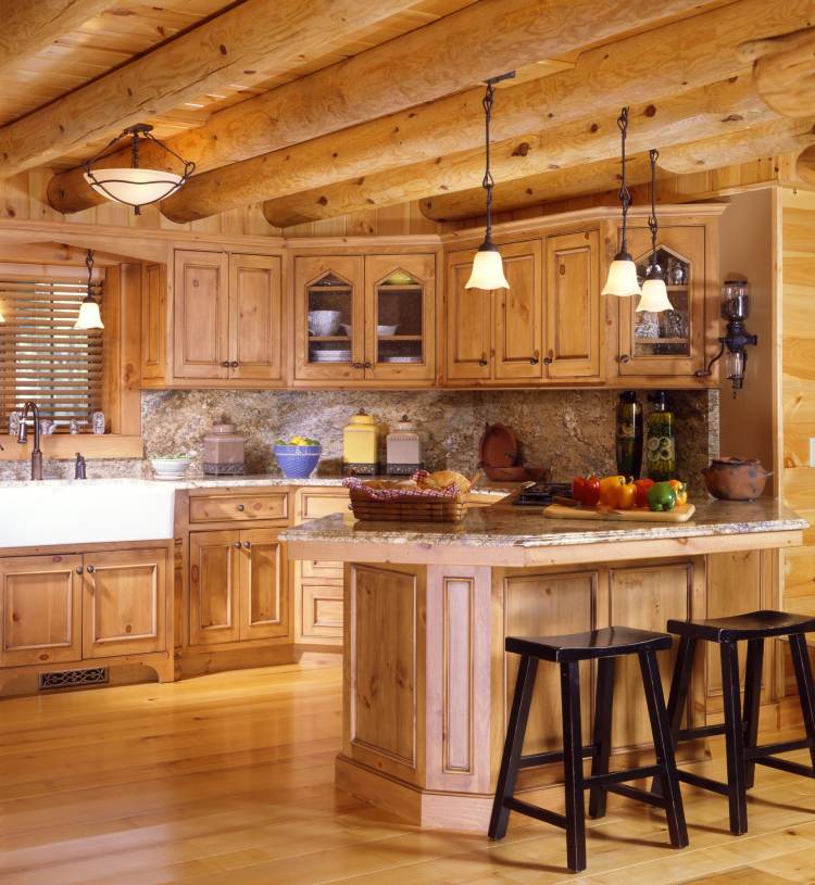 Кухня в стиле дерев