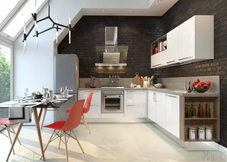Необычная кухонная мебель в интерьере: 98+ идей дизайна
