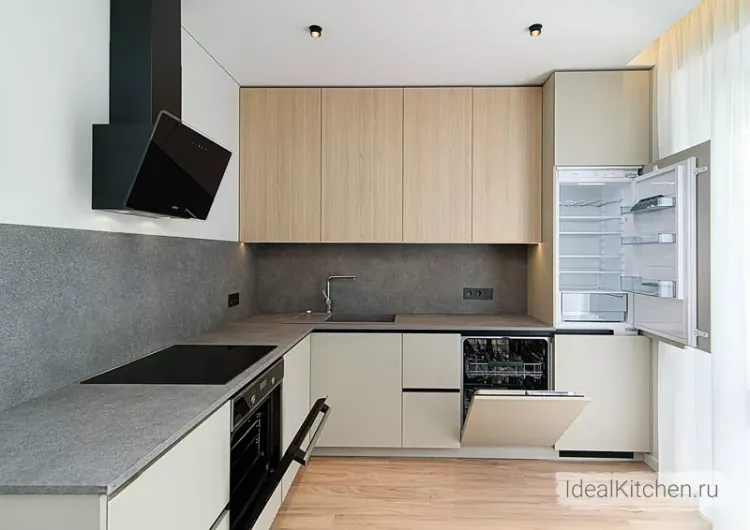 Дизайн фото современных кухонь в реальных интерьерах, идеи дизайна гарнитуров в современном стиле