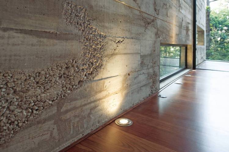 Декоративный бетон для стен разновидности