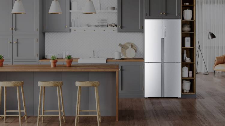 Холодильник хайер в интерьере кухни: 81+ идей дизайна