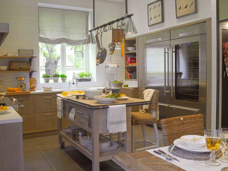 Столовые зоны для кухни в стиле викинг