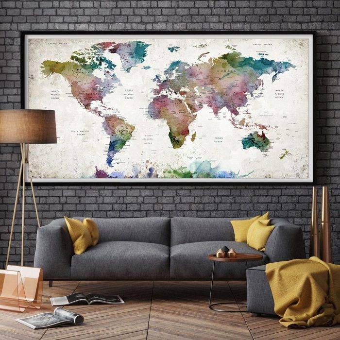 Карта мира на ст