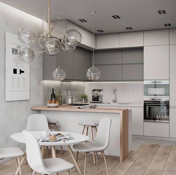 Кухня под потолок двухъярусная матовая в стиле минимализм по выгодным ценам от «Алька Мебель»