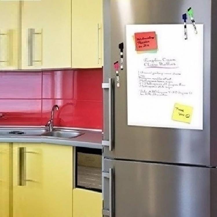 Холодильник Главная Кухня Магнитная доска Офис Напоминание Магнит Сухая доска для стирания