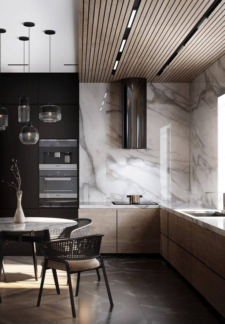 Стильные кухни в интерьере квартиры: 74+ идей дизайна