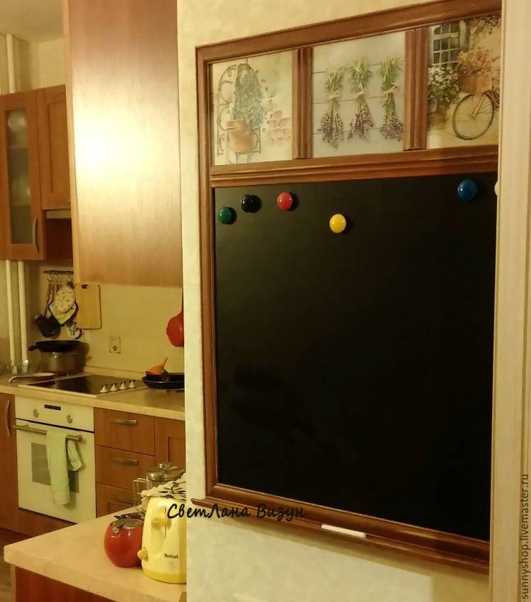 Меловая доска на стену (на кухню, в детскую, прованс, грифельная) в интернет