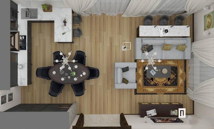 Неоклассика в интерьере кухни гостиной реальные: 67+ идей дизайна