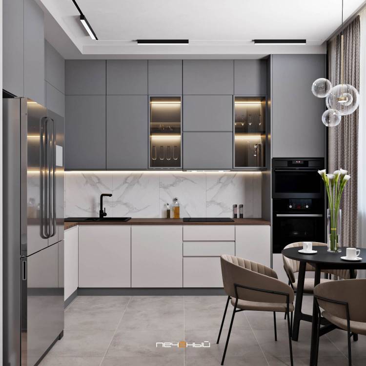 Дизайн интерьера кухни гостиной в современном стиле реальные: 70+ идей дизайна