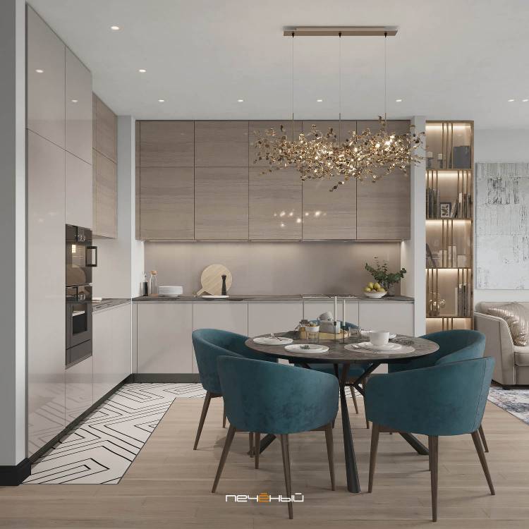Дизайн интерьера кухни гостиной в современном стиле реальные: 70+ идей дизайна