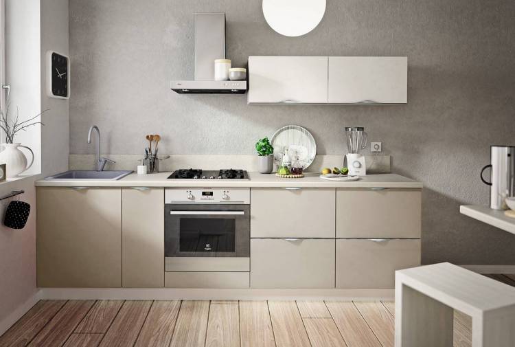 Серый кашемир в интерьере кухни: 69+ идей дизайна