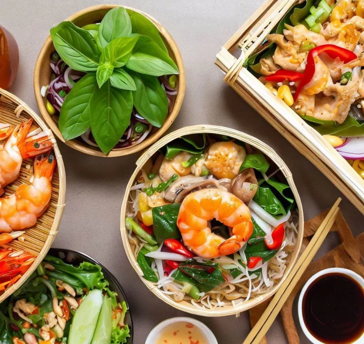 Азиатская кухня и здоровое питани