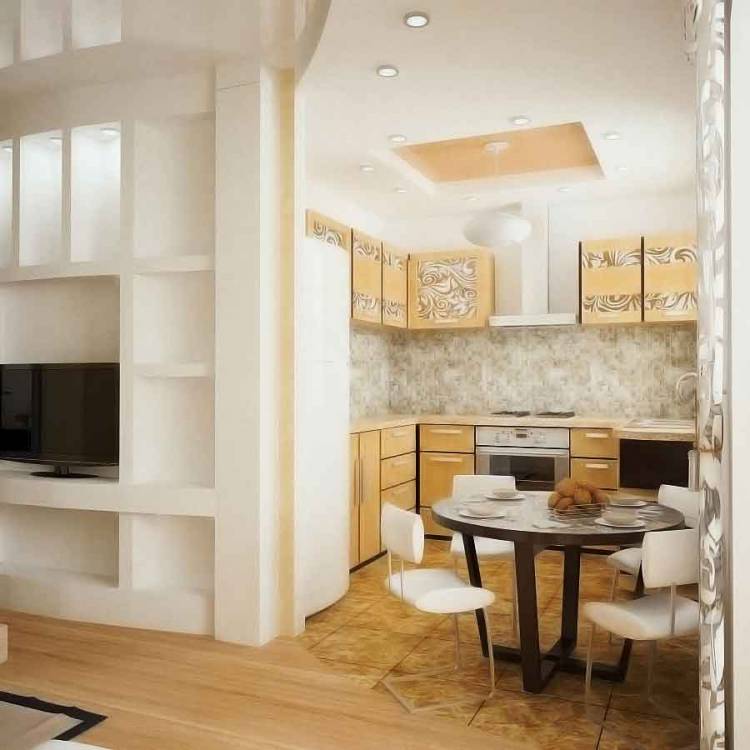 Дизайн комнатная квартира в хрущевке Одесс