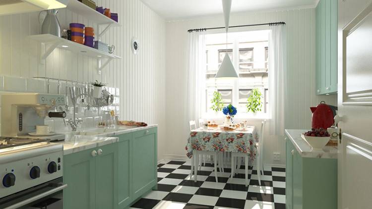 В какой цвет покрасить стены в кухне?