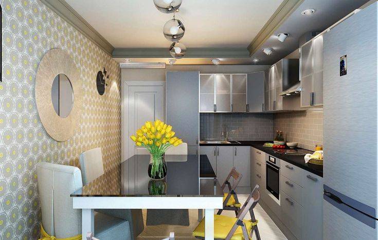 Обои под кирпич в интерьере кухни в реальных квартирах: 91+ идей дизайна