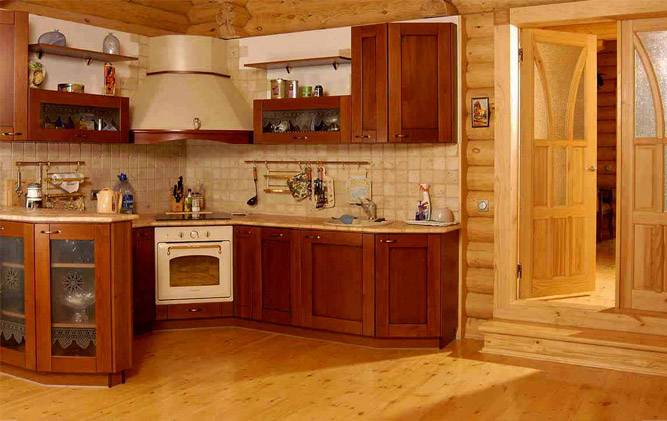Как сделать кухонный фартук в деревянном дом