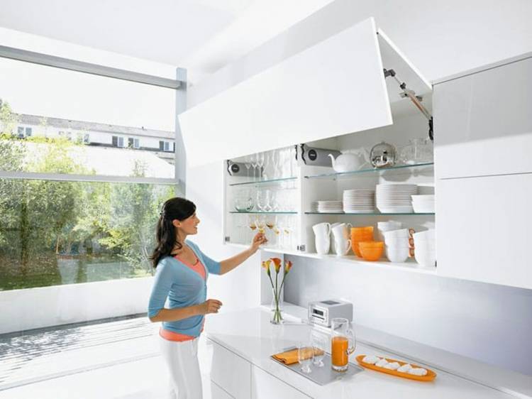 Оптимальная высота кухни и кухонных шкафов