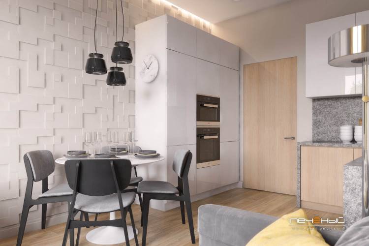 Дизайн кухни гостиной с балконом: 109 фото дизайна