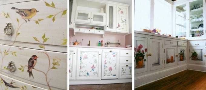 Дизайн оригинальных способов реставрации фасадов кухонной мебели